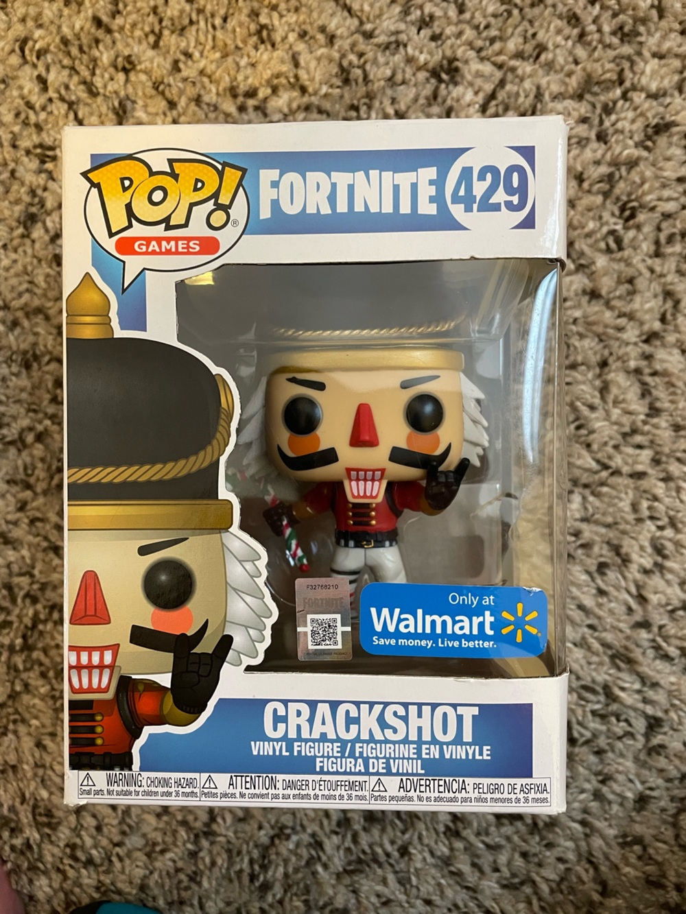 Funko Pop! Games: Fortnite - Crackshot #429 (Walmart Exclusive) Figure